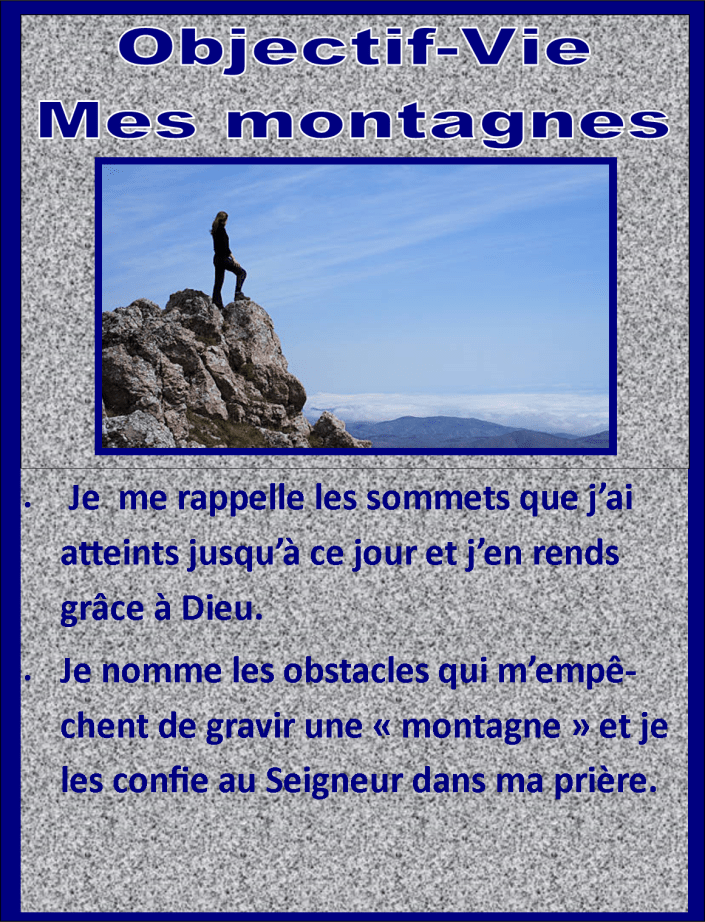objectif vie mes montagnes